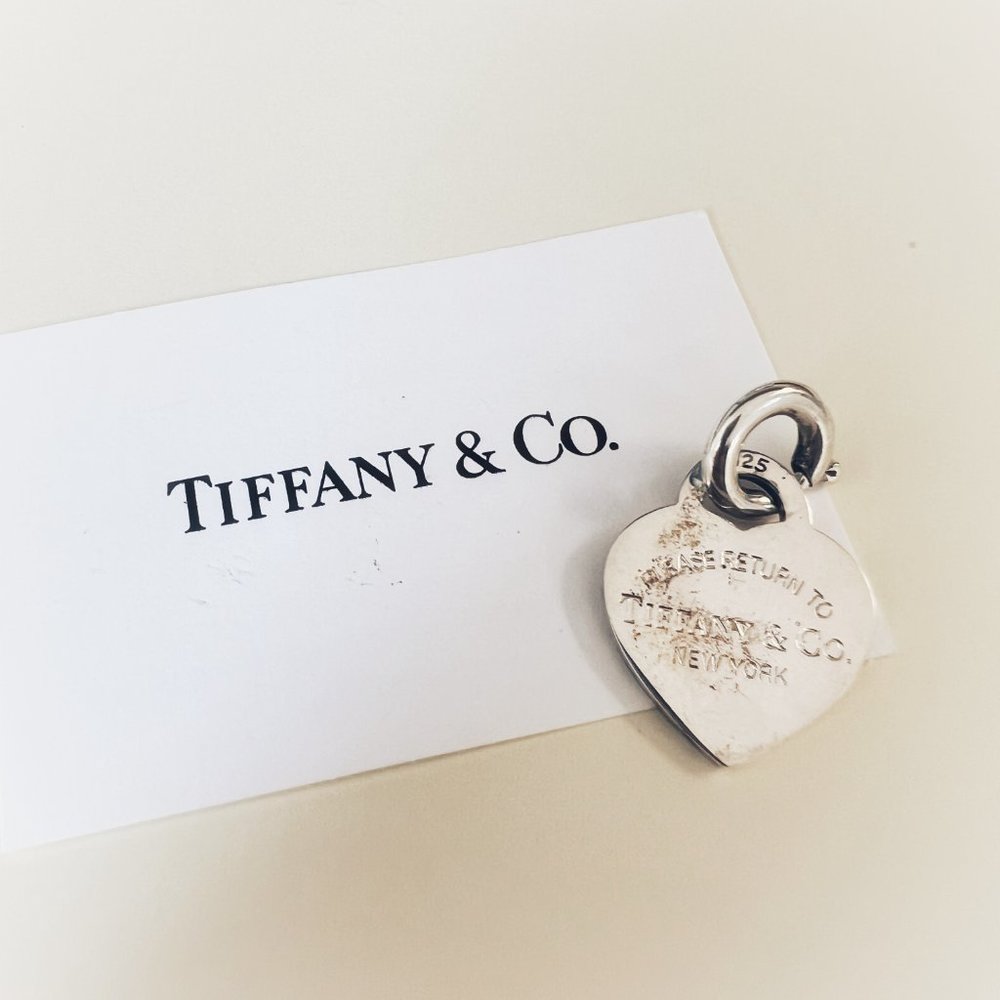 Tiffany & Co.® | Return to Tiffany® Mini Heart Silver Pendant